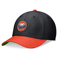 Men's Nike Navy/Orange Houston Astros Cooperstown Collection Rewind Swooshflex Performance Hat