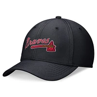 Men's Nike Navy Atlanta Braves Performance Flex Hat
