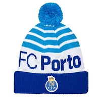 Men's Blue FC Porto Olympia Cuffed Knit Hat with Pom