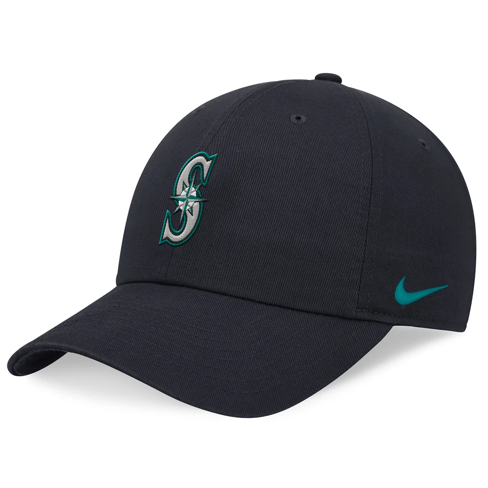 Men's Nike Navy Seattle Mariners Club Adjustable Hat