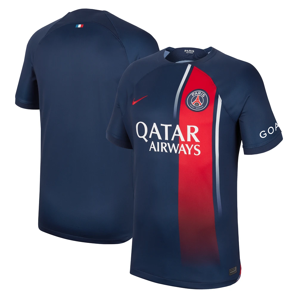 Men's Nike Navy Paris Saint-Germain 2023/24 Home Replica Jersey