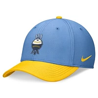 Men's Nike Light Blue/Gold Milwaukee Brewers 2024 City Connect Swoosh Flex Hat