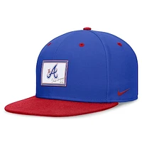 Men's Nike Royal/Red Atlanta Braves City Connect True Fitted Hat