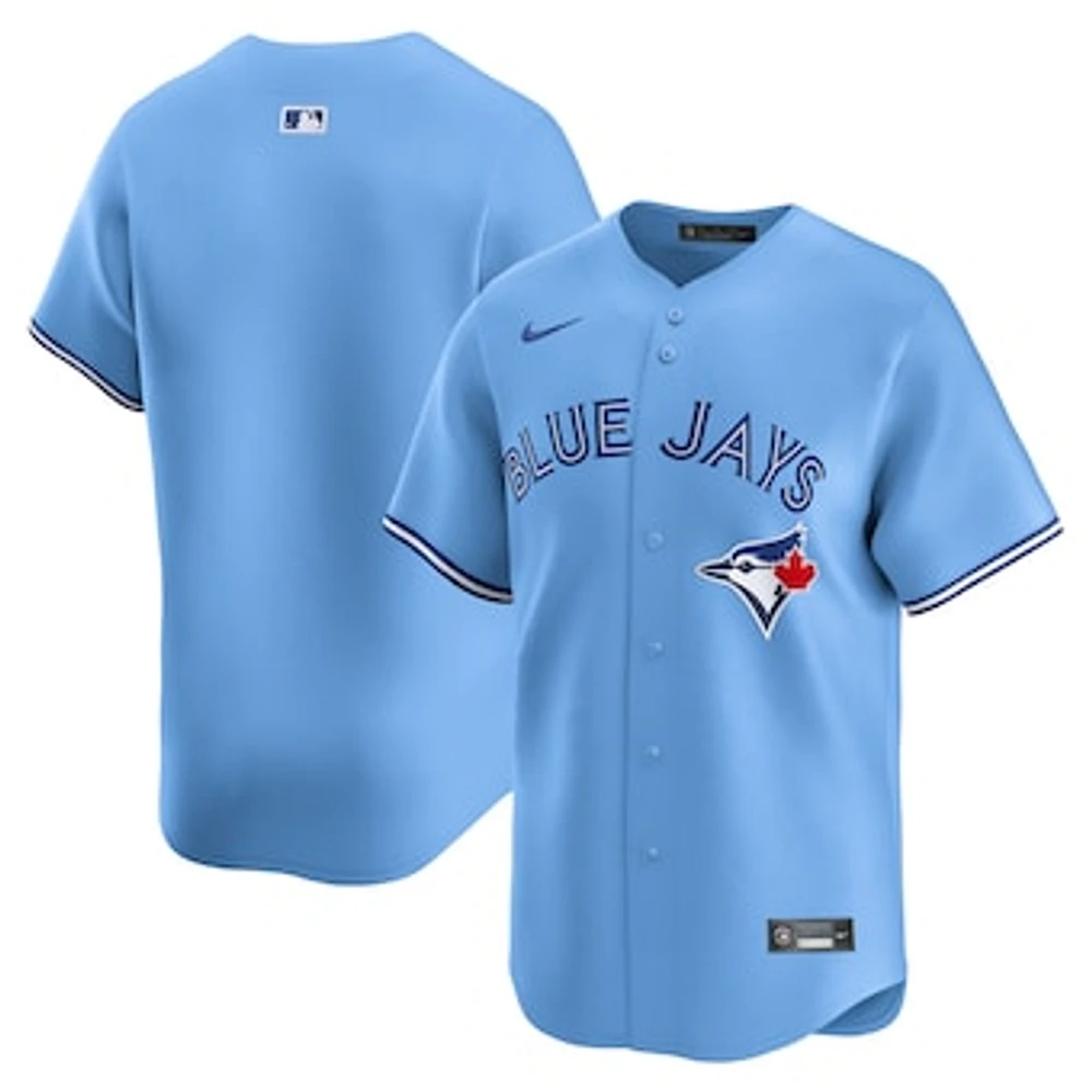 Men's Nike  Light Blue Toronto Jays Alternate Limited Jersey