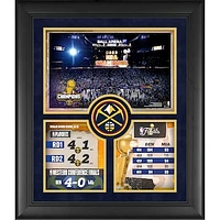 Denver Nuggets Framed 20" x 24" 2023 NBA Finals Champions Collage