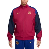 Men's Nike  Red Barcelona 2023/24 Drac Pack Strike Anthem Performance Full-Zip Jacket