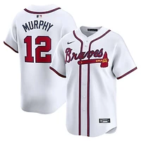 Men's Nike Sean Murphy White Atlanta Braves Home Limited Player Jersey