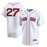 Men's Nike Carlton Fisk White Boston Red Sox Home Limited Player Jersey