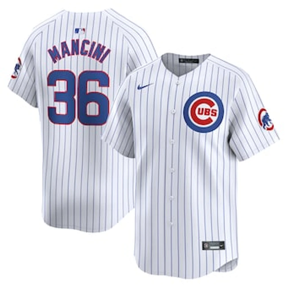 Men's Nike Trey Mancini White Chicago Cubs Home Limited Player Jersey