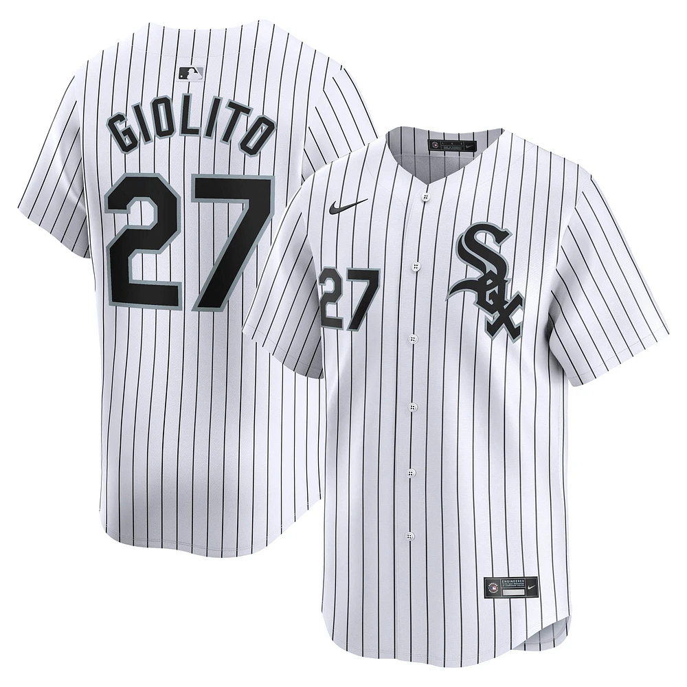 Men's Nike Lucas Giolito White Chicago Sox Home Limited Player Jersey