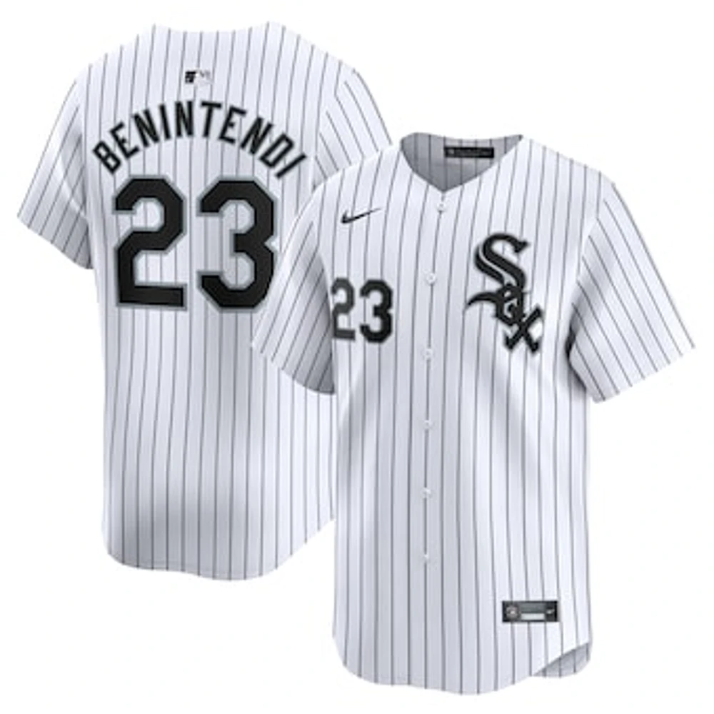 Men's Nike Andrew Benintendi White Chicago Sox Home Limited Player Jersey