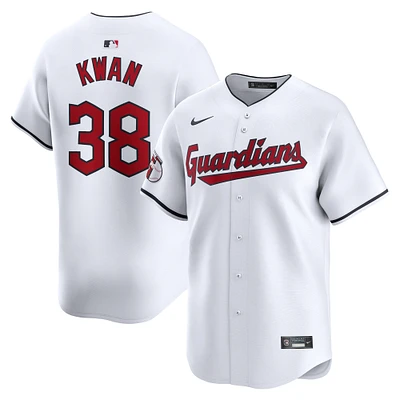 Men's Nike Steven Kwan White Cleveland Guardians Home Limited Player Jersey