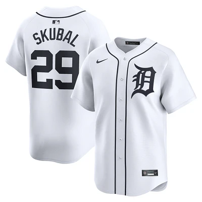 Men's Nike Tarik Skubal White Detroit Tigers Home Limited Player Jersey