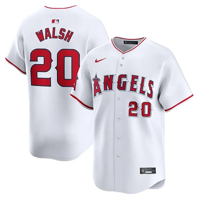 Men's Nike Jared Walsh White Los Angeles Angels Home Limited Player Jersey