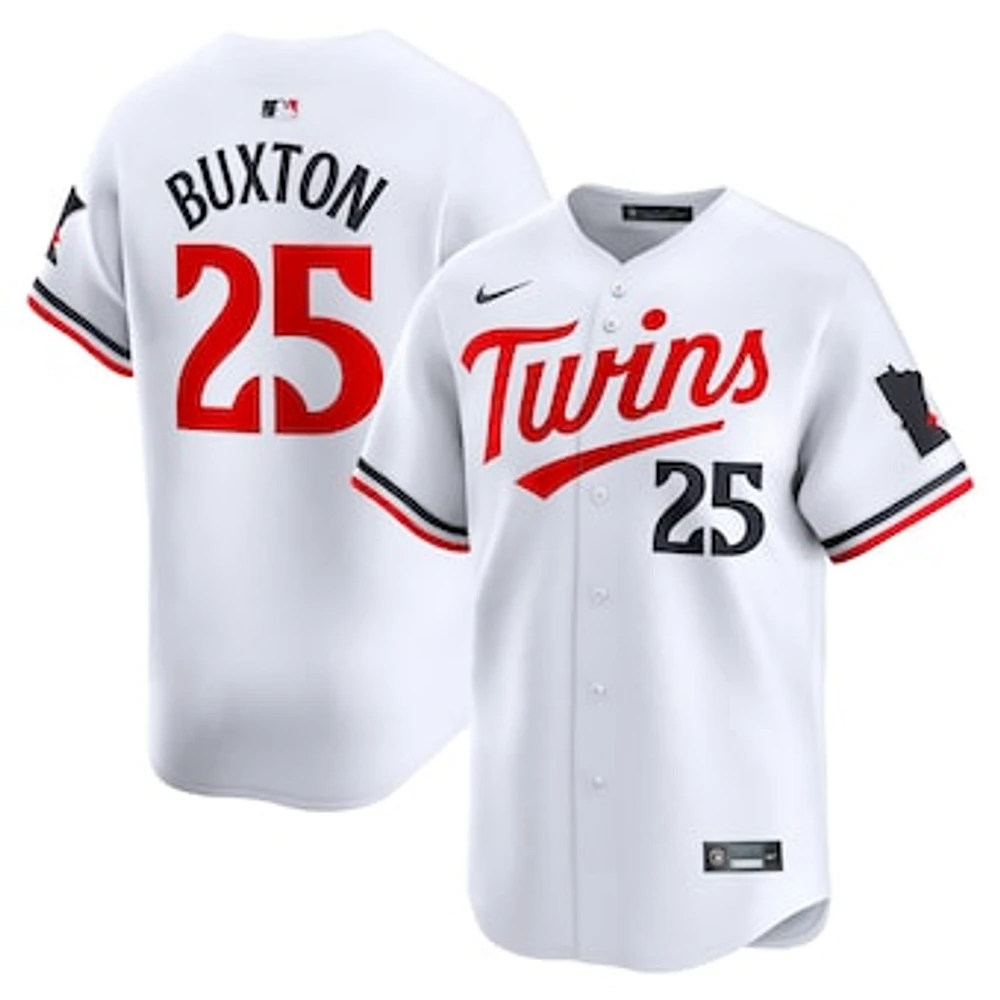 Men's Nike Byron Buxton White Minnesota Twins Home Limited Player Jersey