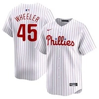 Men's Nike Zack Wheeler White Philadelphia Phillies Home Limited Player Jersey