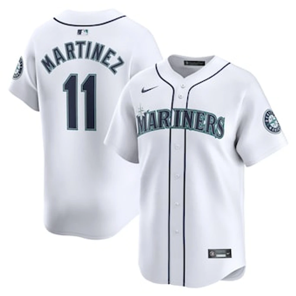 Men's Nike Edgar Martinez White Seattle Mariners Home Limited Player Jersey