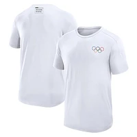 Men's Fanatics White Olympic Games Inspired Stack T-Shirt