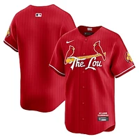 Men's Nike Red St. Louis Cardinals 2024 City Connect Limited Jersey