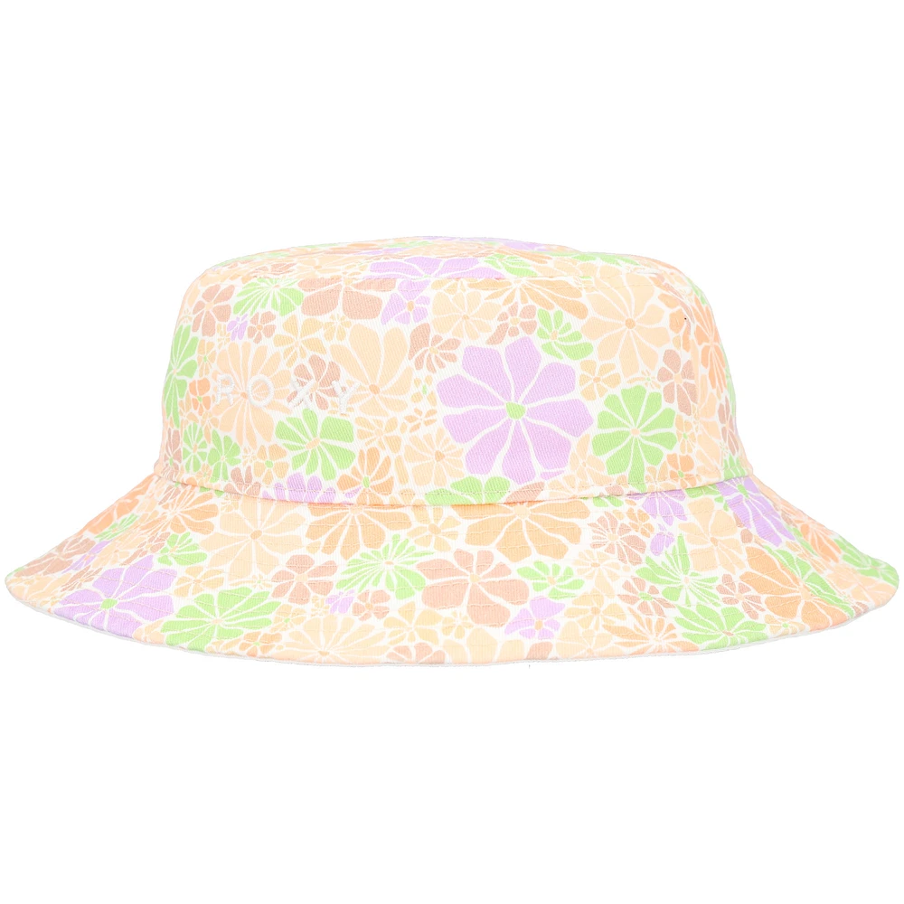 Girls Youth Roxy White Tiny Honey Bucket Hat