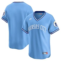 Men's Nike Light Blue Kansas City Royals Cooperstown Collection Limited Jersey