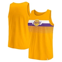 Men's Fanatics Gold Los Angeles Lakers Wild Game Tank Top