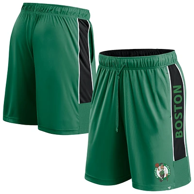 Men's Fanatics Kelly Green Boston Celtics Game Winner Defender Shorts