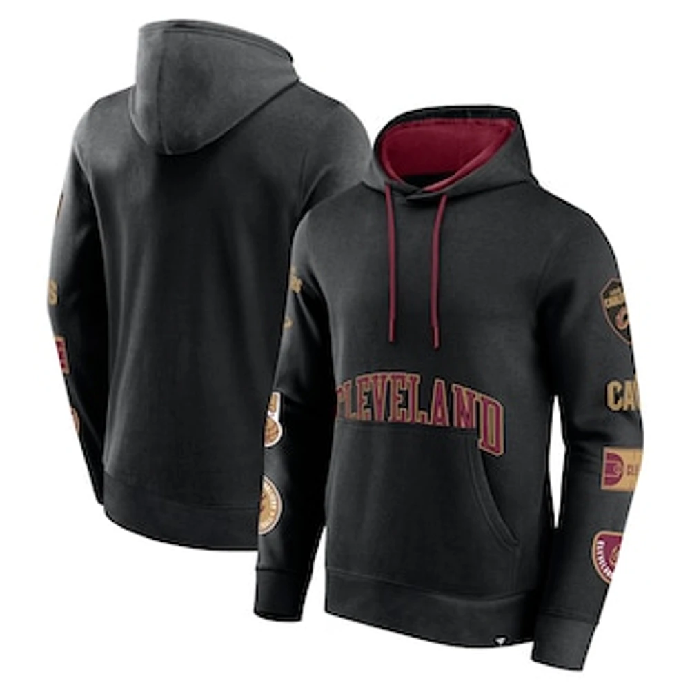 Men's Fanatics Black Cleveland Cavaliers Home Court Pullover Hoodie