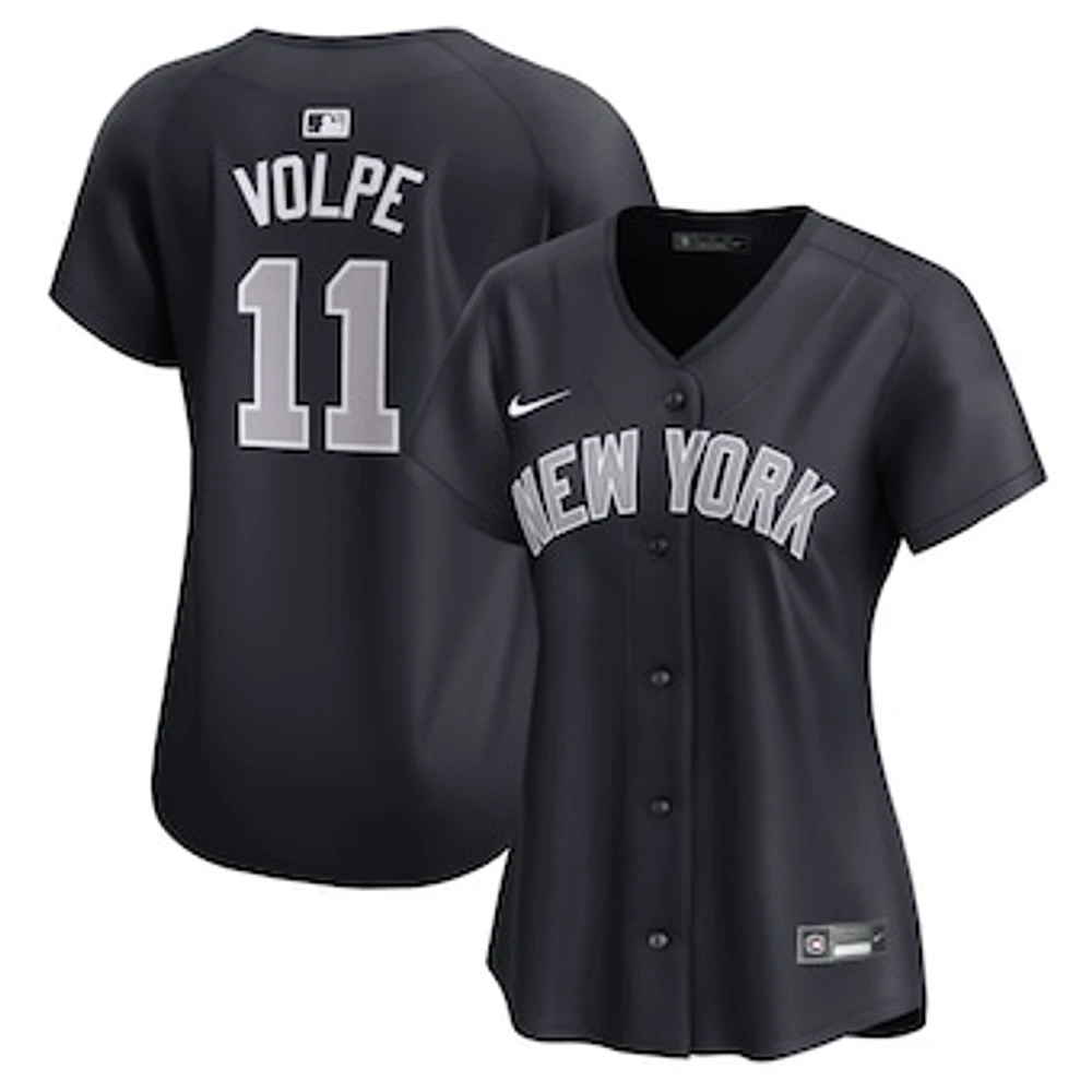 Women's Nike Anthony Volpe Navy New York Yankees Alternate Limited Player Jersey