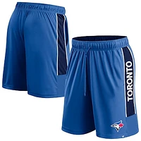 Men's Fanatics Royal Toronto Blue Jays Win the Match Defender Shorts