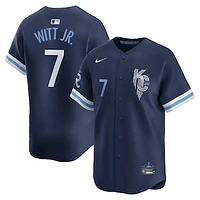 Men's Nike Bobby Witt Jr. Navy Kansas City Royals Connect Limited Player Jersey