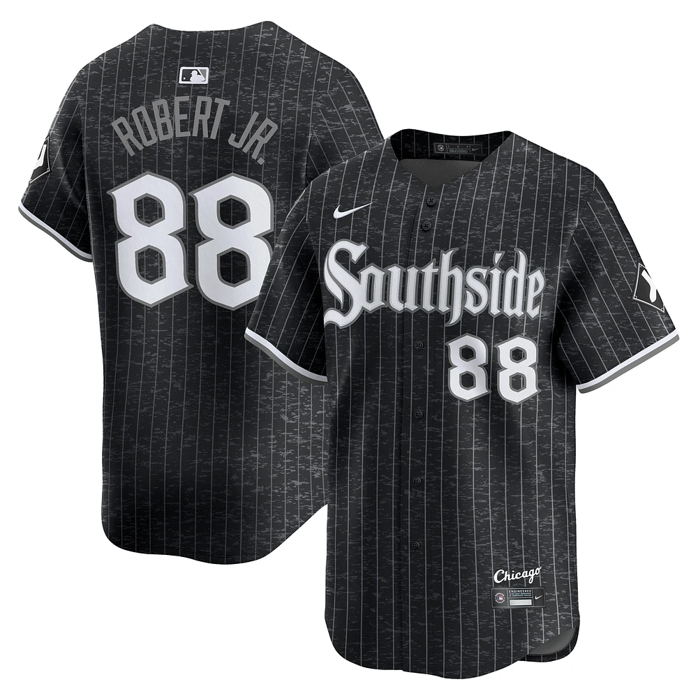 Men's Nike Luis Robert Jr. Black Chicago White Sox City Connect Limited Player Jersey