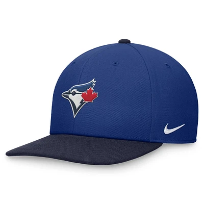 Men's Nike Blue/Navy Toronto Blue Jays Evergreen Two-Tone Pro Performance Snapback Hat