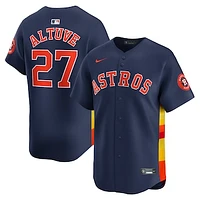 Men's Nike Jose Altuve Navy Houston Astros Alternate Limited Player Jersey