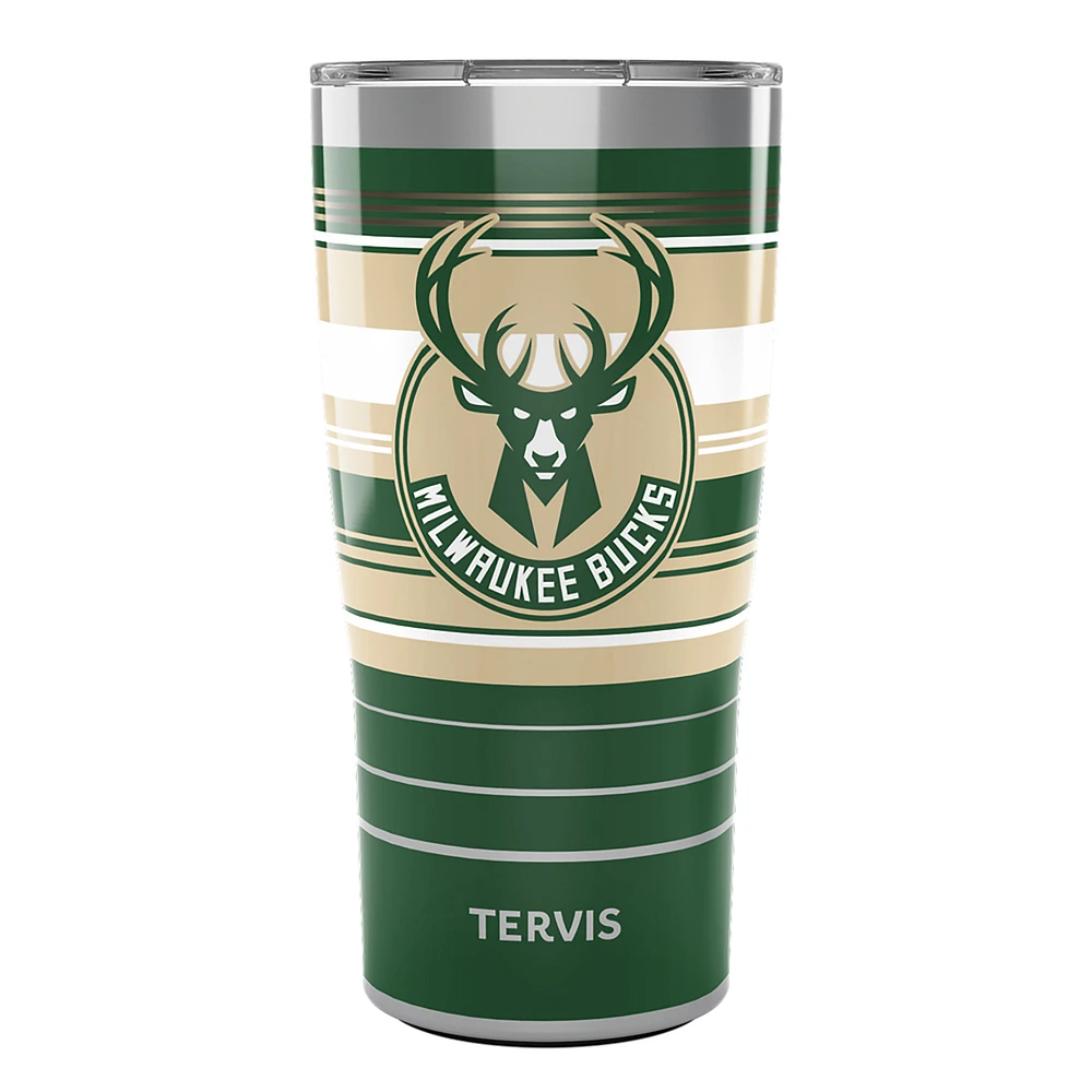 Tervis Milwaukee Bucks 20oz. Hype Stripes Stainless Steel Tumbler