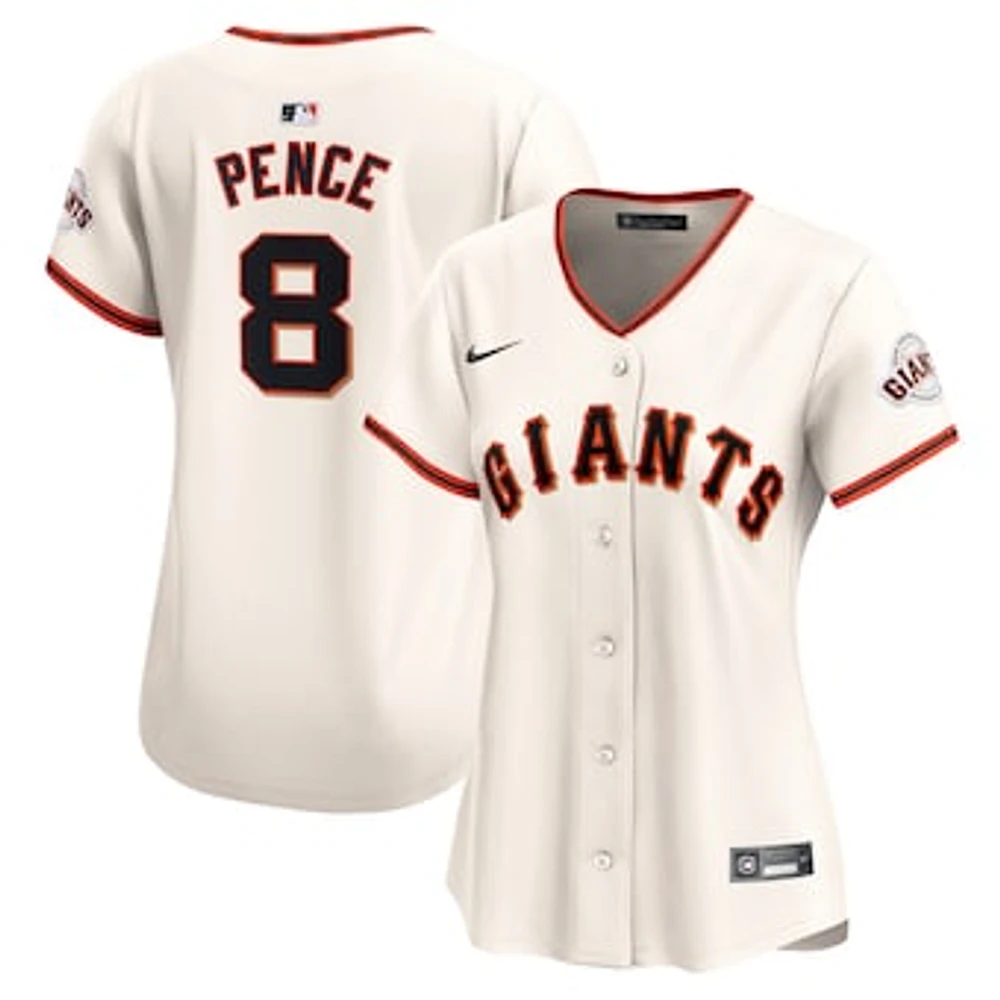 Women's Nike Hunter Pence Cream San Francisco Giants Home Limited Player Jersey