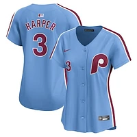 Women's Nike Bryce Harper Light Blue Philadelphia Phillies Alternate Limited Player Jersey