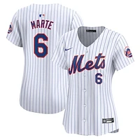 Women's Nike Starling Marte White New York Mets Home Limited Player Jersey