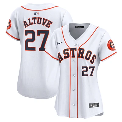 Women's Nike Jose Altuve White Houston Astros Home Limited Player Jersey