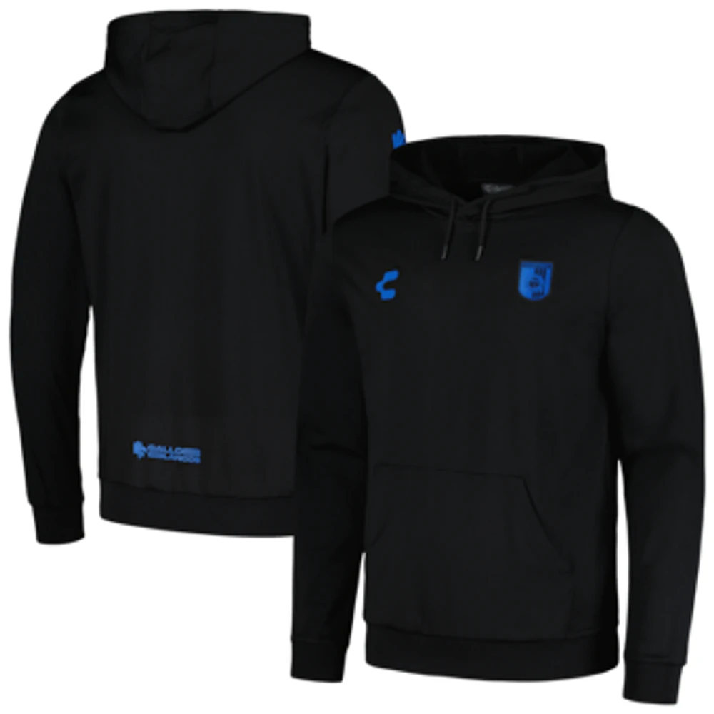 Men's Charly  Black Queretaro FC Pullover Hoodie