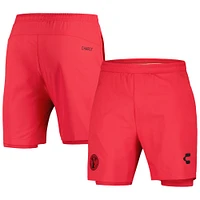 Men's Charly  Red Club Tijuana DRY FACTOR 2023/24 Lined Training Shorts