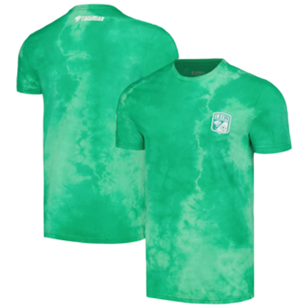 Men's Charly  Green Club Leon Tie-Dye T-Shirt