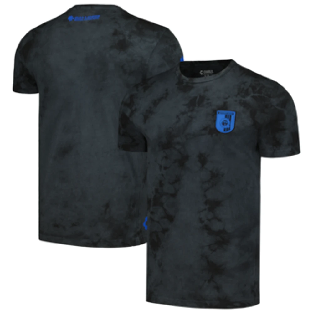 Men's Charly  Black Queretaro FC Tie-Dye T-Shirt