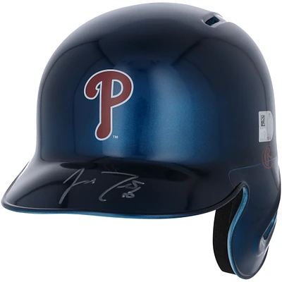 J.T. Realmuto Philadelphia Phillies Autographed Alternate Chrome Rawlings Mini Batting Helmet - Fanatics Exclusive