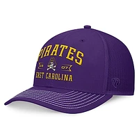 Men's Top of the World Purple ECU Pirates Carson Trucker Adjustable Hat