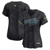 Women's Nike Charcoal Tampa Bay Rays 2024 City Connect Limited Jersey