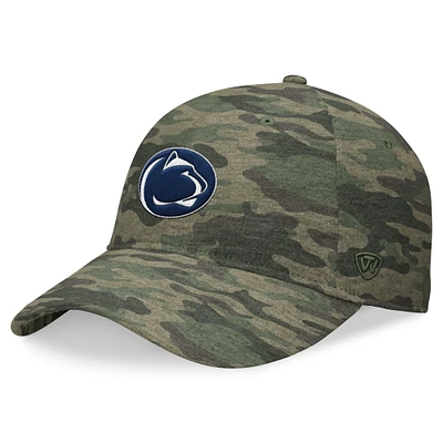 Men's Top of the World Camo Penn State Nittany Lions OHT Military Appreciation Hound Adjustable Hat