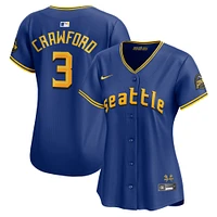 Women's Nike J.P. Crawford Royal Seattle Mariners City Connect Limited Player Jersey