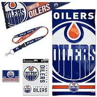 WinCraft Edmonton Oilers House Fan Accessories Pack