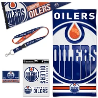 WinCraft Edmonton Oilers House Fan Accessories Pack